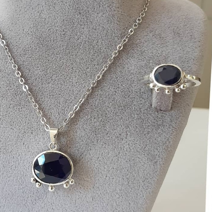 نیم ست زنانه مدل یاقوت کبود نیم ست زنانه مدل یاقوت کبود