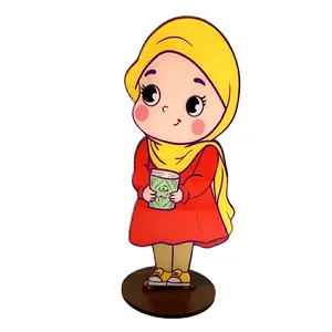 استند رومیزی تزیینی مدل دختر طرح قرآن کریم