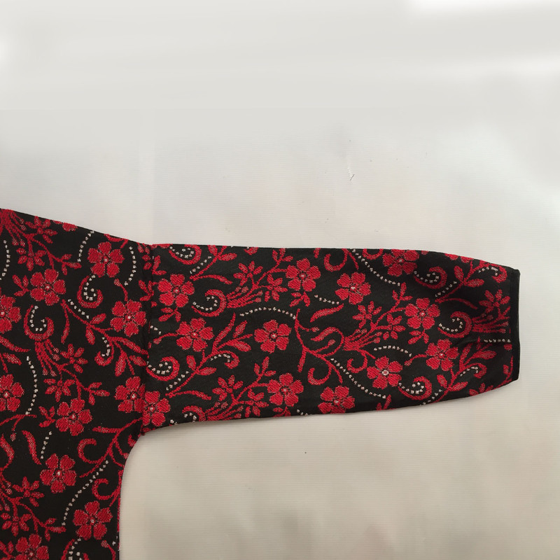 کت زنانه مدل تافته گلدار کد tm-2751