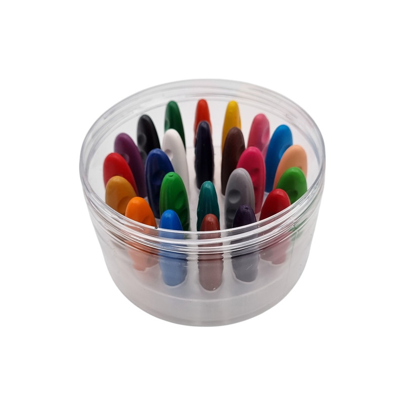 مداد شمعی 24 رنگ مدل جادویی