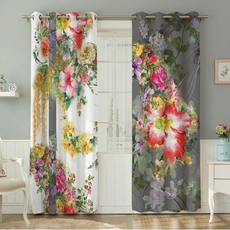 پرده نیروانا طرح  مدرن مدل مخمل کد 4586 سایز 140×280 سانتی متر