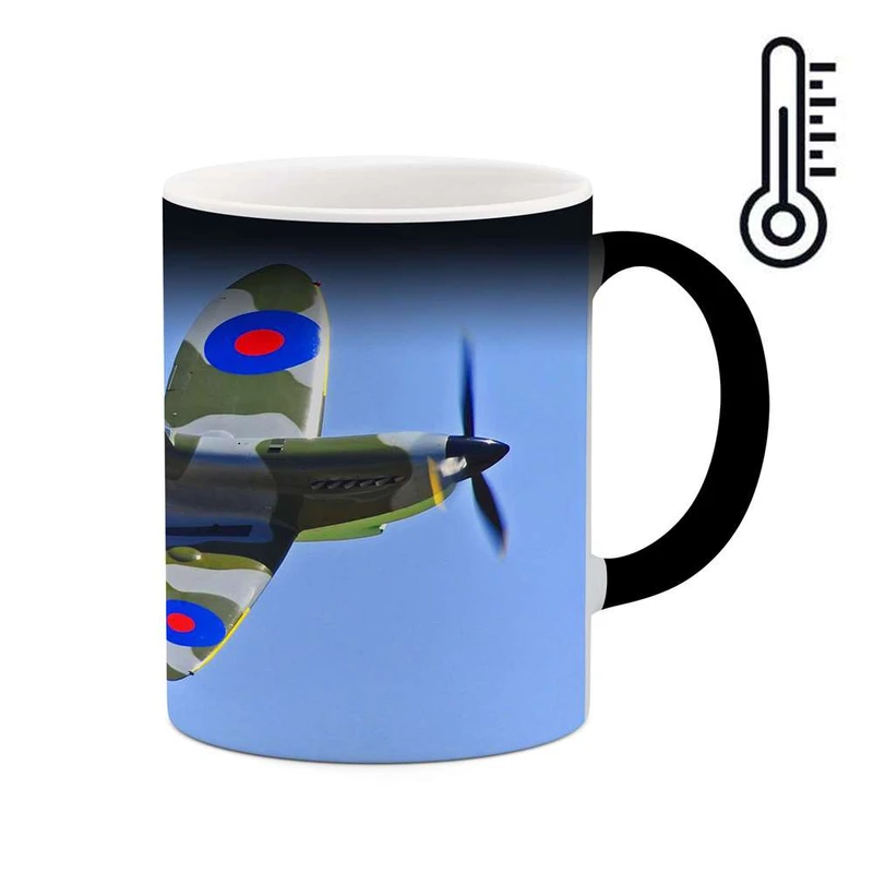 ماگ حرارتی کاکتی مدل هواپیمای جنگنده کد mgh10670