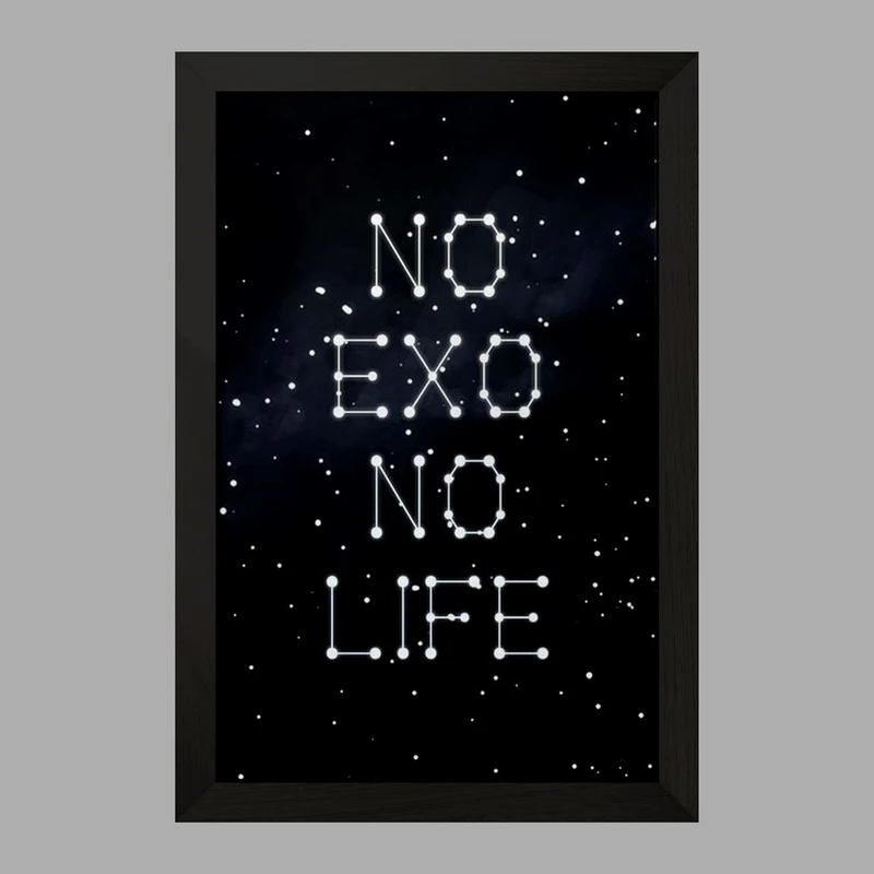 تابلو خندالو مدل گروه موسیقی اکسو EXO  کد 2525