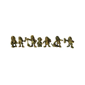 مجسمه برنجی مدل هفت کوتوله کد 1765
