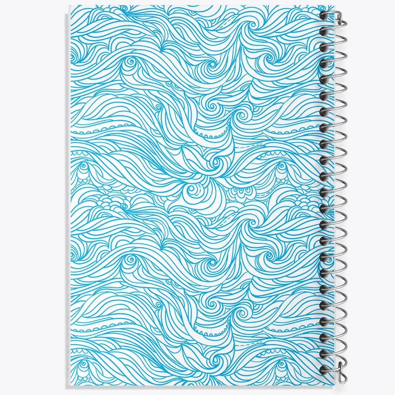 دفتر شطرنجی 50 برگ خندالو مدل موج کد N799