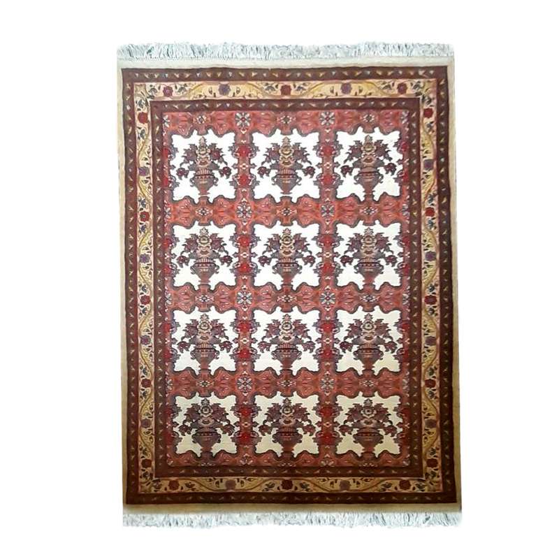 گلیم دستباف سه متری طرح خشتی مدل AG4