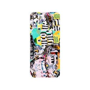 MAHOOT Collage of Teared Paper Cover Sticker for Gplus Z10