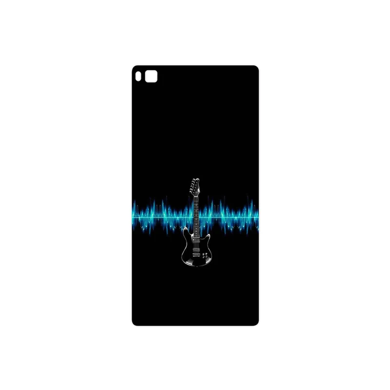 برچسب پوششی ماهوت مدل Electric Guitar مناسب برای گوشی موبایل هوآوی P8