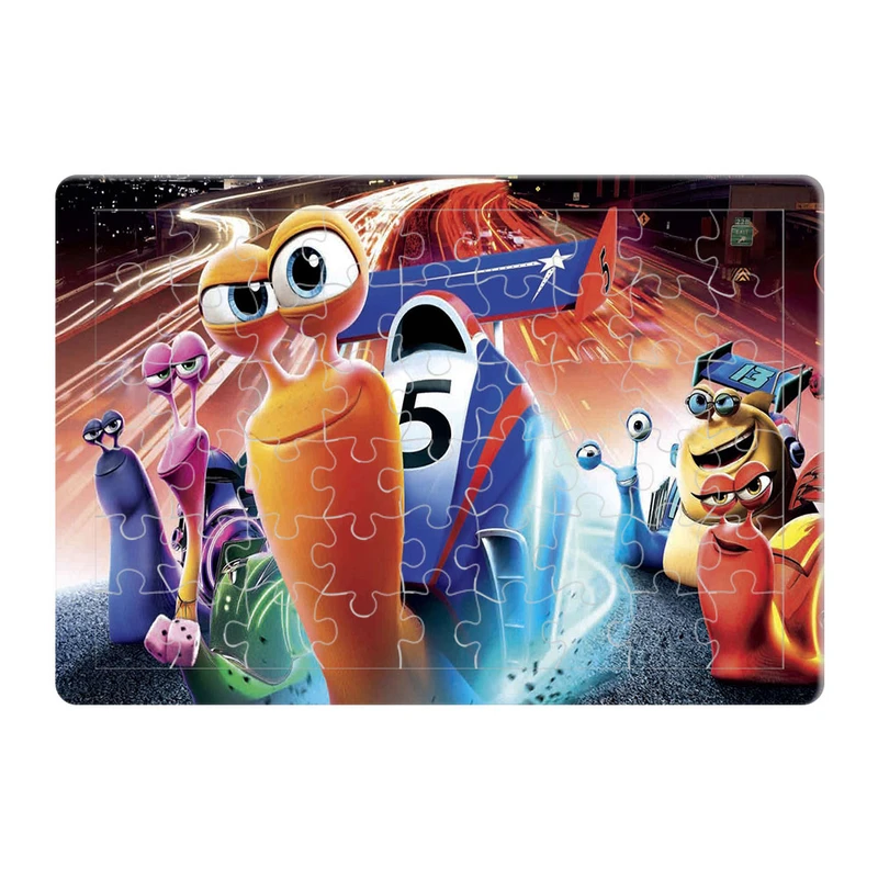 پازل 54 تکه هومرو مدل PL754 طرح انیمیشن توربو