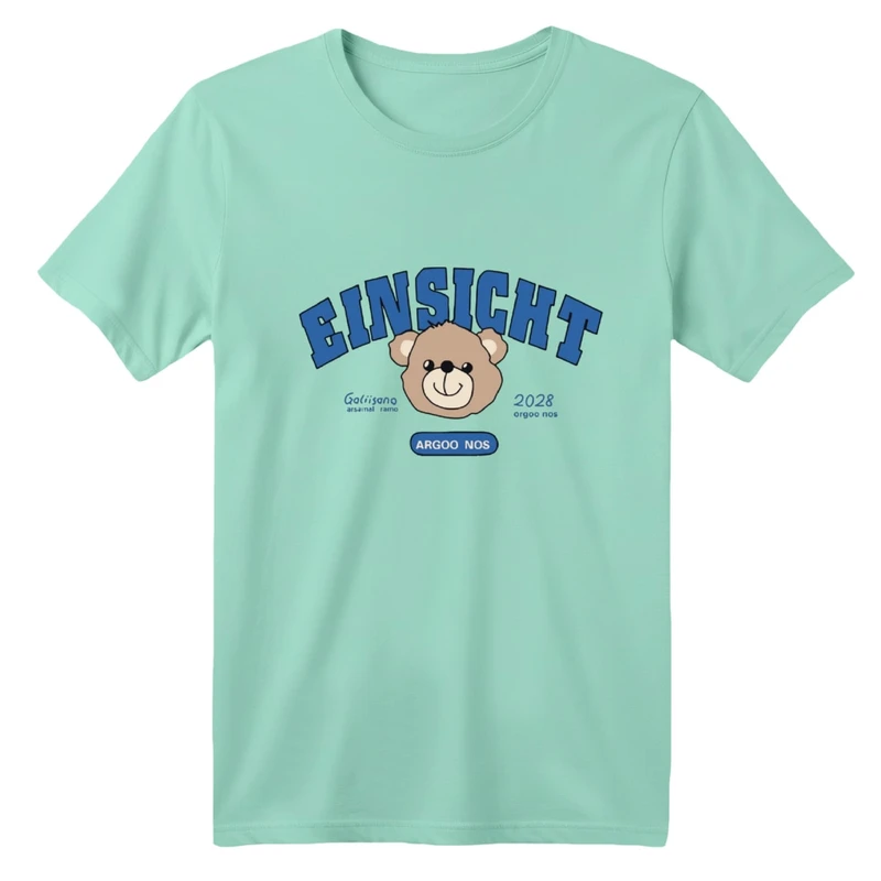 تی شرت آستین کوتاه بچگانه مدل کله خرس