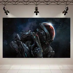 تابلو بوم طرح کهکشان و ستارگان مدل گیم Mass Effect Andromeda Ultra کد AR3170