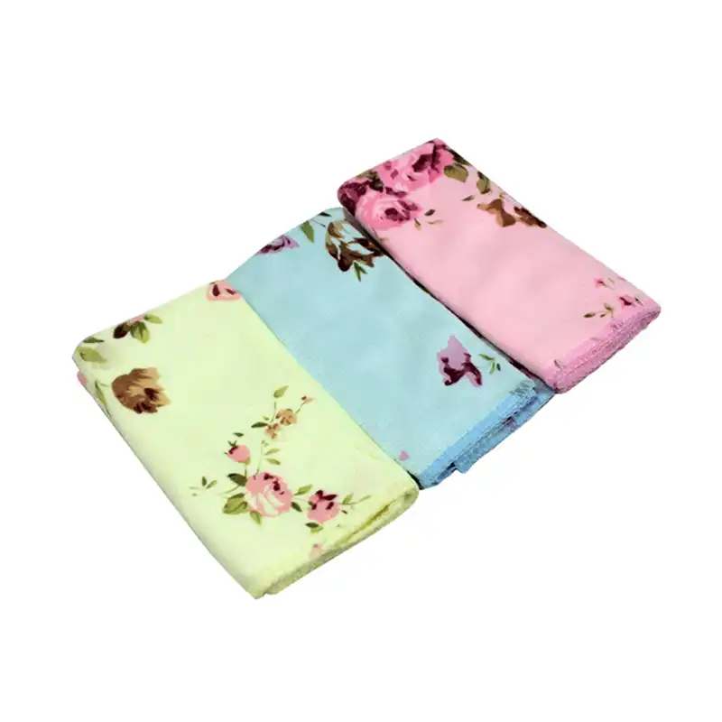 دستمال آشپزخانه اگیس مدل گلدار کد 501 بسته سه عددی