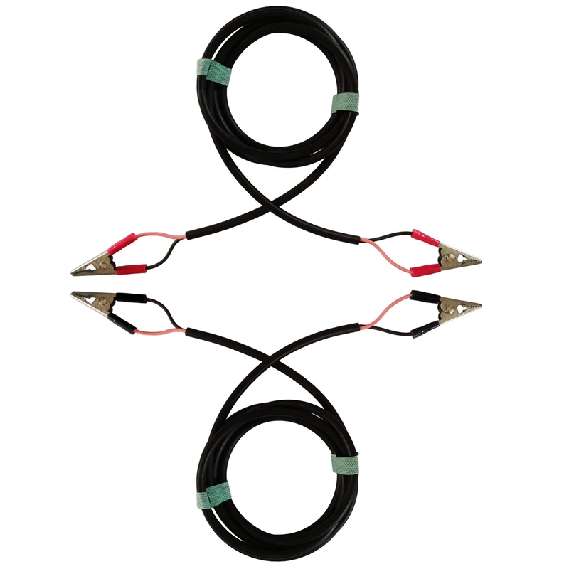 کابل اتصال باتری به باتری اتومبیل مدل France 1100A-12m مجموعه دو عددی