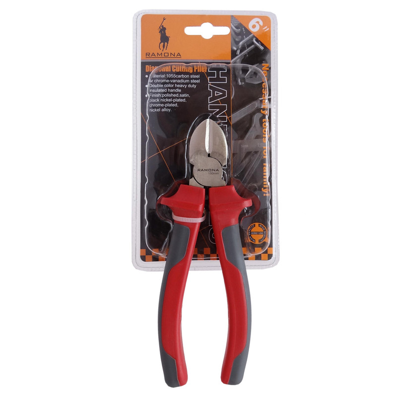 انبر سیم چین رامونا مدل LT-R150MM سایز 6 اینچ انبر سیم چین رامونا مدل LT-R150MM سایز 6 اینچ