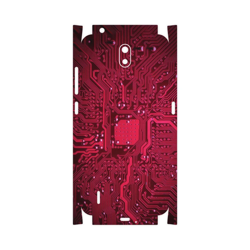 برچسب پوششی ماهوت مدل Red-Printed-Circuit-Board-FullSkin مناسب برای گوشی موبایل نوکیا C1