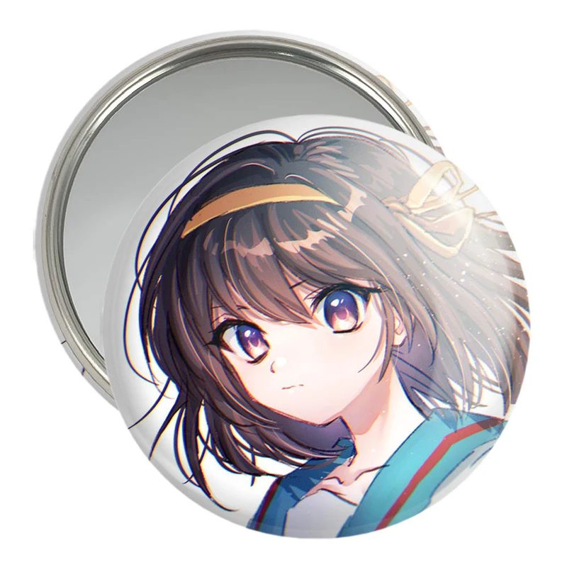 آینه جیبی خندالو مدل هاروهی انیمه The Disappearance of Haruhi Suzumiya  کد 23112