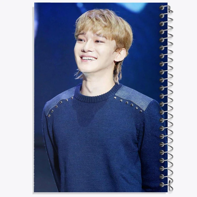 دفتر ژورنال نویسی 50 برگ خندالو مدل نقطه ای طرح چن گروه اکسو EXO کد 13354