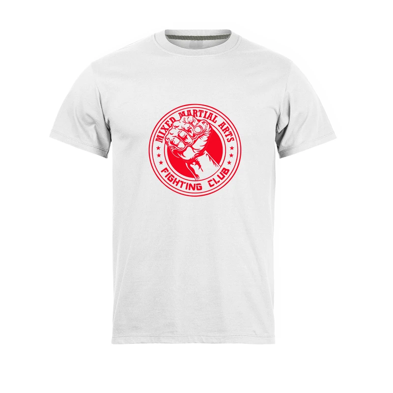 تی شرت آستین کوتاه مردانه مدل fighting club کد 0606