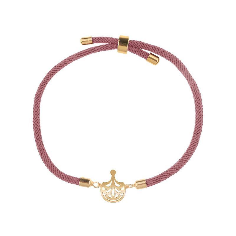 دستبند طلا 18 عیار زنانه مدوپد مدل اسلیمی کد D19-10615