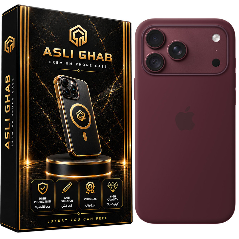 کاور اصلی قاب مدل Silicone مناسب برای گوشی موبایل اپل IPhone 18 Pro Max