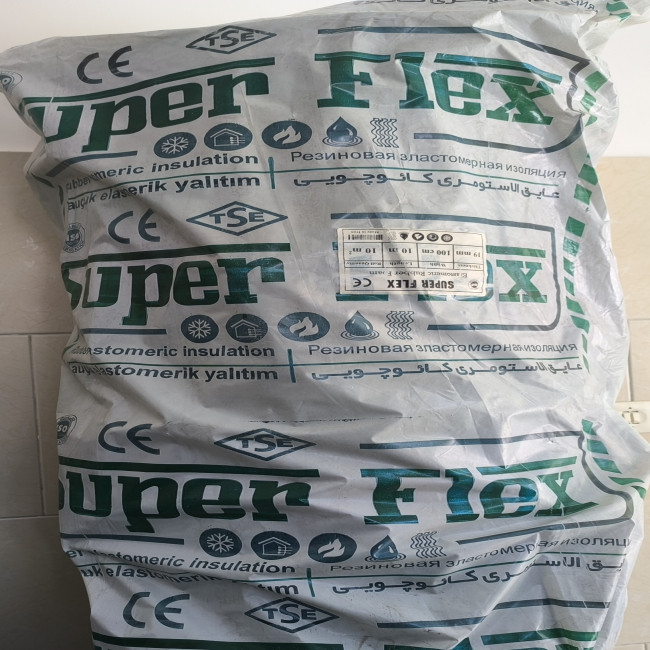عایق الاستومری سوپرفلکس مدل 19mm رول 10متری