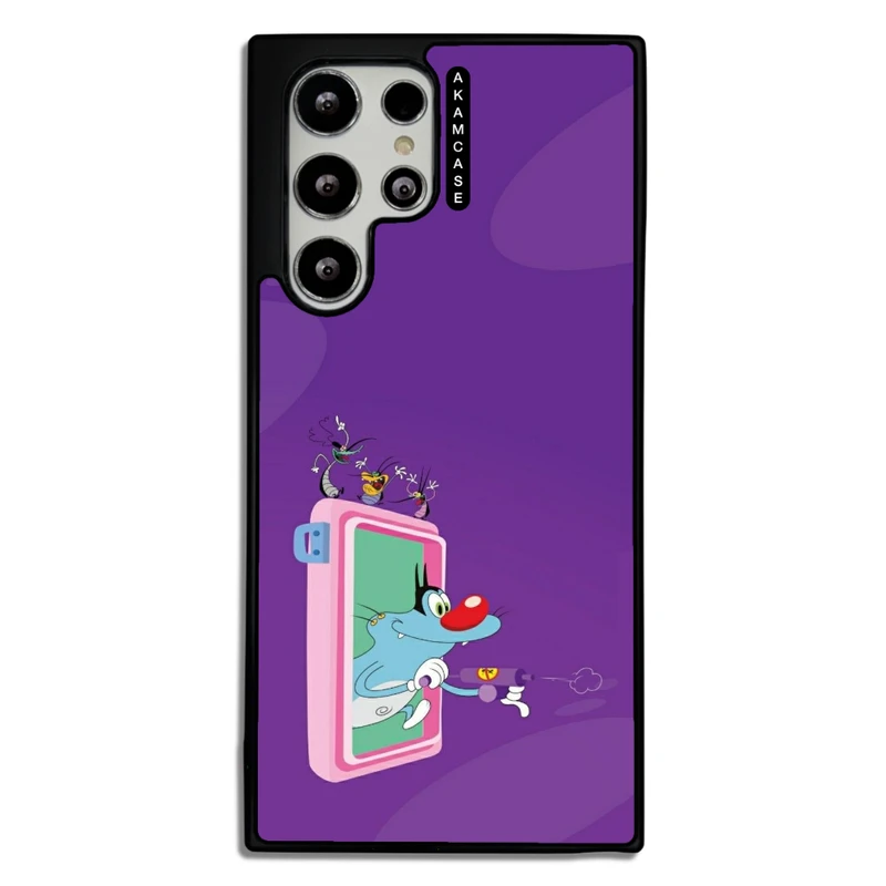 کاور آکام مدل AMC-WSGS22U-OGGY-14 مناسب برای گوشی موبایل سامسونگ Galaxy S22 Ultra