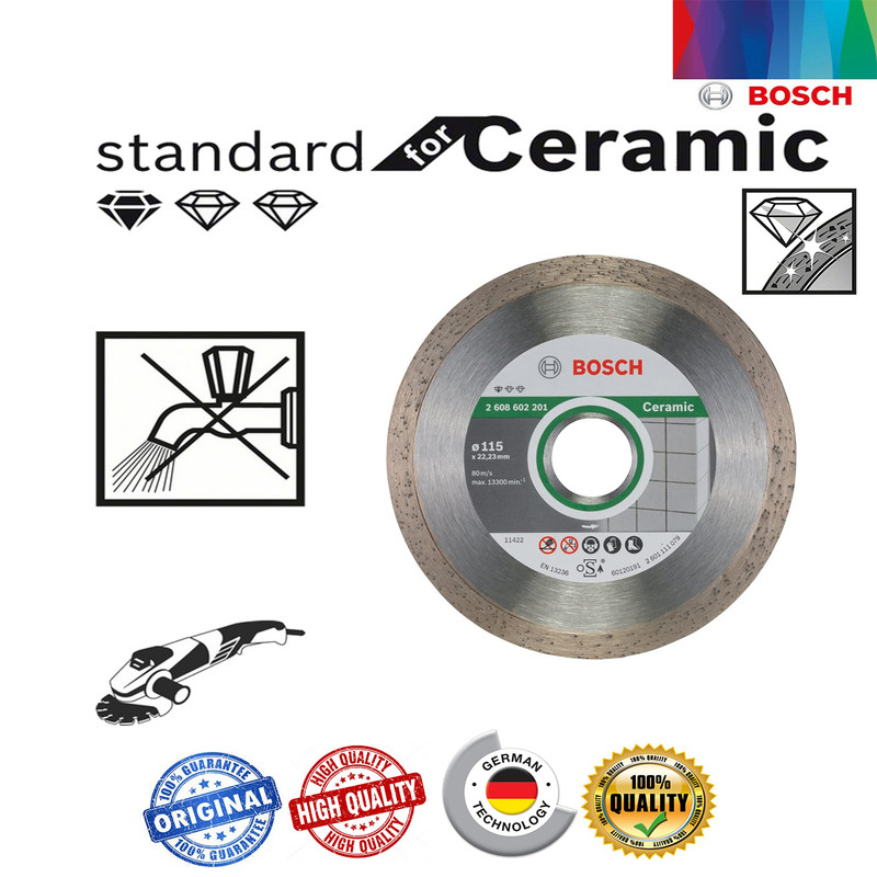 صفحه برش سرامیک بوش مدل 115mm-Standard