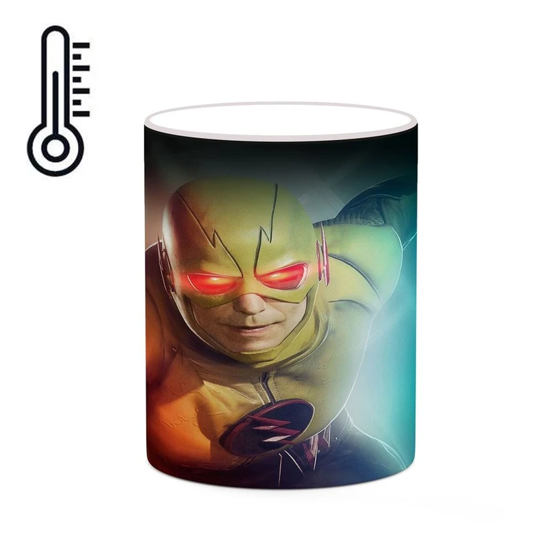 ماگ حرارتی کاکتی مدل فلش The Flash کد mgh40126