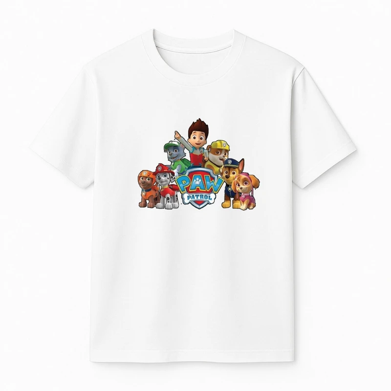 تی‌شرت آستین کوتاه پسرانه مدل سگ نگهبان کد v4 