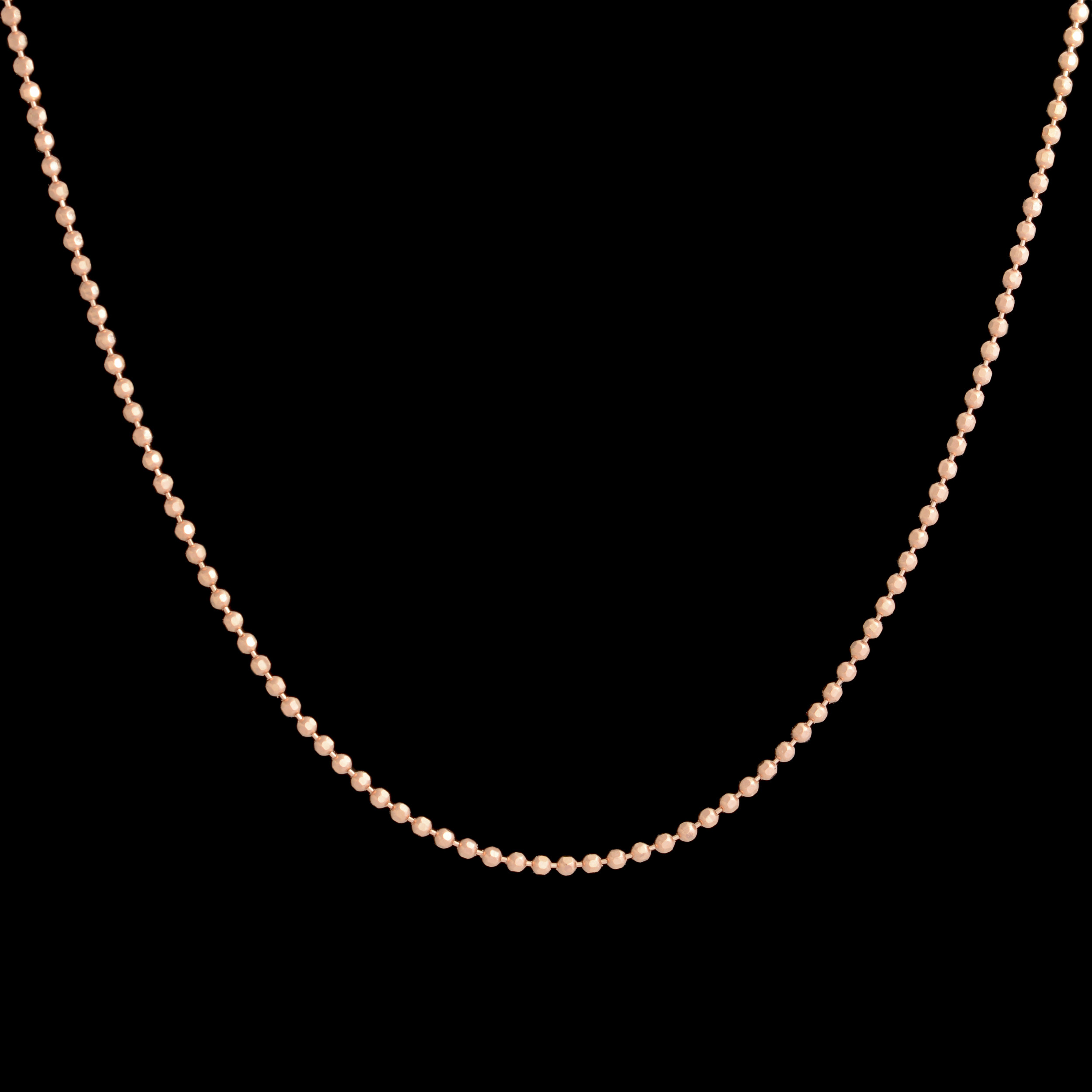 زنجیر طلا 18 عیار زنانه طلای مستجابی مدل بال چین کد M40