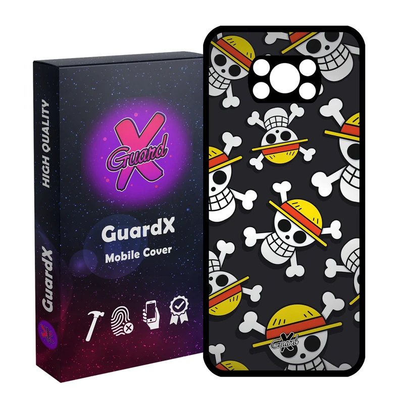 کاور گارد ایکس طرح One Piece Anime مدل Glass10507 مناسب برای گوشی موبایل شیائومی Poco X3 NFC/Poco X3/Poco X3 Pro