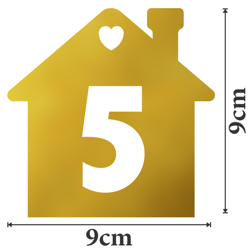 تابلو نشانگر مستر راد طرح پلاک واحد شماره 5 کد H-G 05