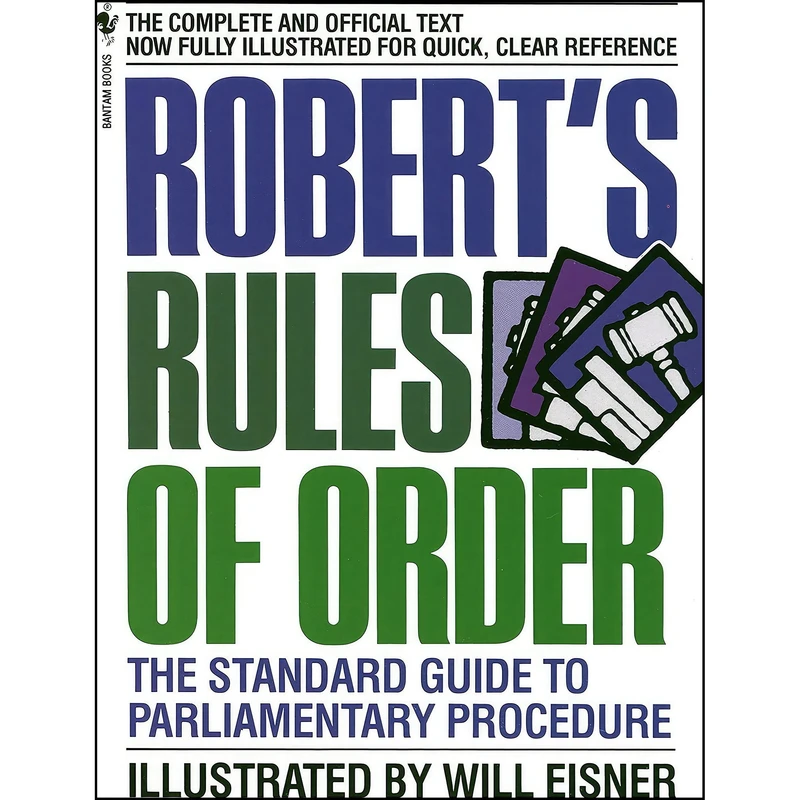 کتاب Roberts Rules of Order اثر Will Eisner انتشارات Bantam