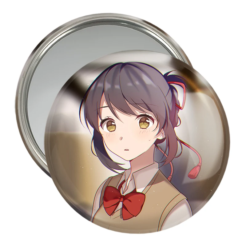 آینه جیبی خندالو مدل میتسویا میامیزو انیمه یورنیم Your Name  کد 16296