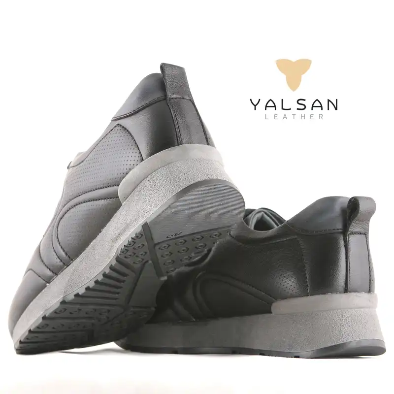 کفش روزمره زنانه چرم یلسان مدل ناتاشا کد GN-632-msk