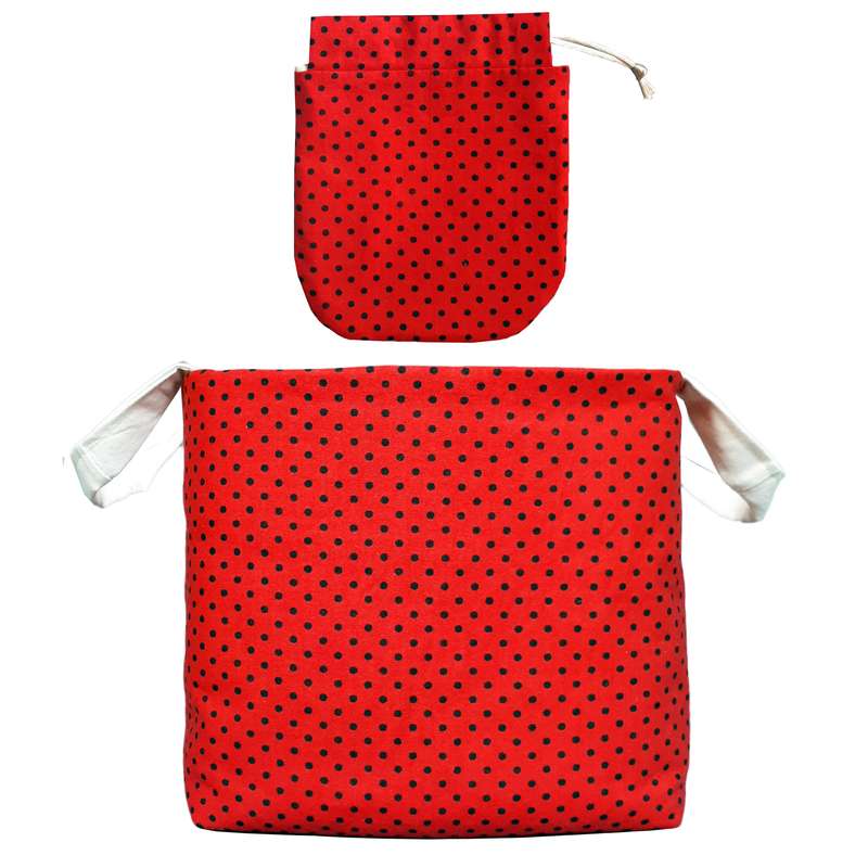 کیف نوار بهداشتی مدل Polka مجموعه 2 عددی