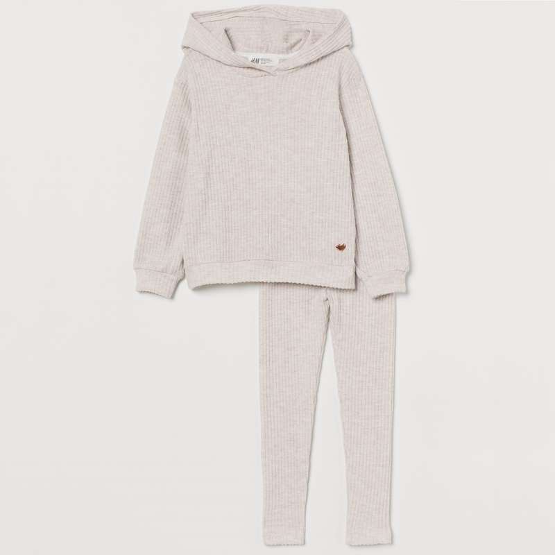 ست هودی و شلوار دخترانه اچ اند ام مدل 0968319002