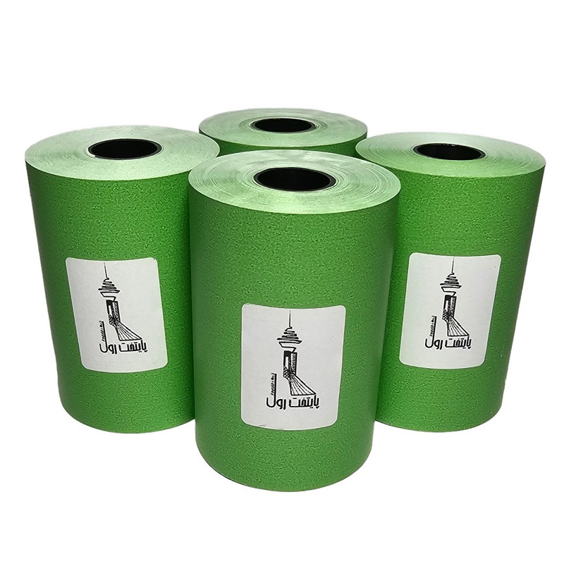 کاغذ پرینتر حرارتی پایتخت رول مدل G80mm بسته 80 عددی