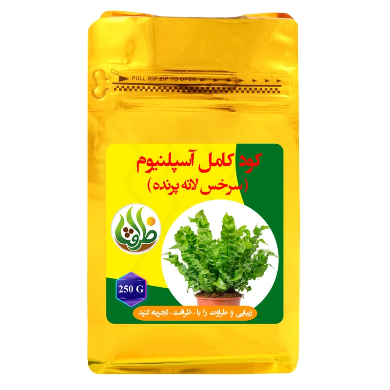 کود کامل تقویتی آسپلنیوم ظرافت مدل KO21826 وزن 250 گرم