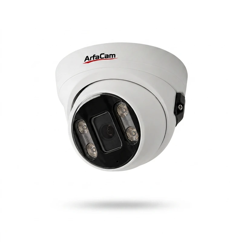 دوربین مداربسته دام AHD آرفاکم مدل ARH-S50DMFM با کیفیت 5 مگاپیکسل، دید در شب رنگی