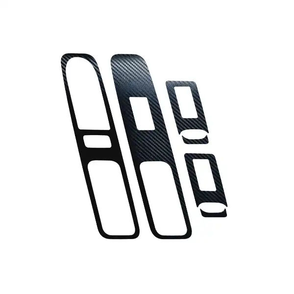 برچسب قاب شیشه بالابر کد 10817A مناسب برای خودرو دنا مجموعه 4 عددی