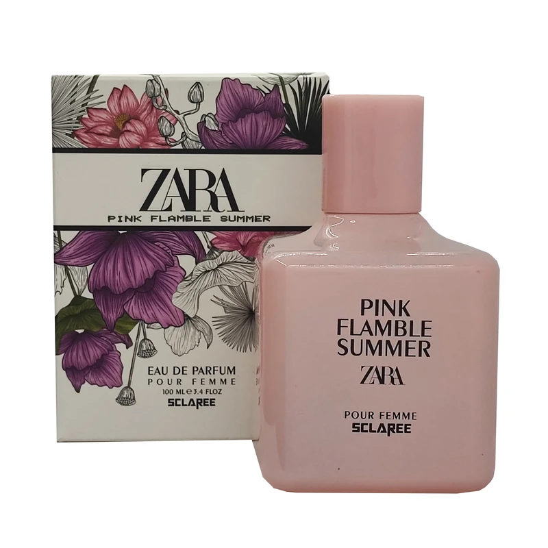 ادوپرفیوم زنانه اسکلاره مدل Flamble Summer با رایحه خنک حجم 100 میلی‌لیتر