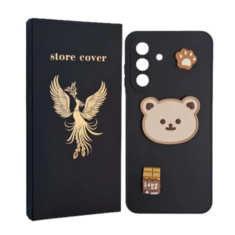 کاور استور کاور طرح عروسک مدل A17 مناسب برای گوشی موبایل سامسونگ Galaxy A17