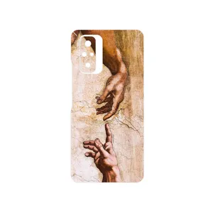 MAHOOT The Creation of Adam of MichelAnge Cover Sticker for Xiaomi Redmi Note 10 Pro