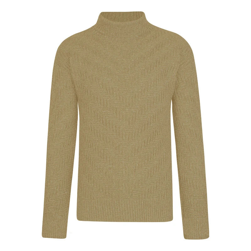 پلیور یقه اسکی مردانه مدل مثلثی کد TRI-SKI-NES