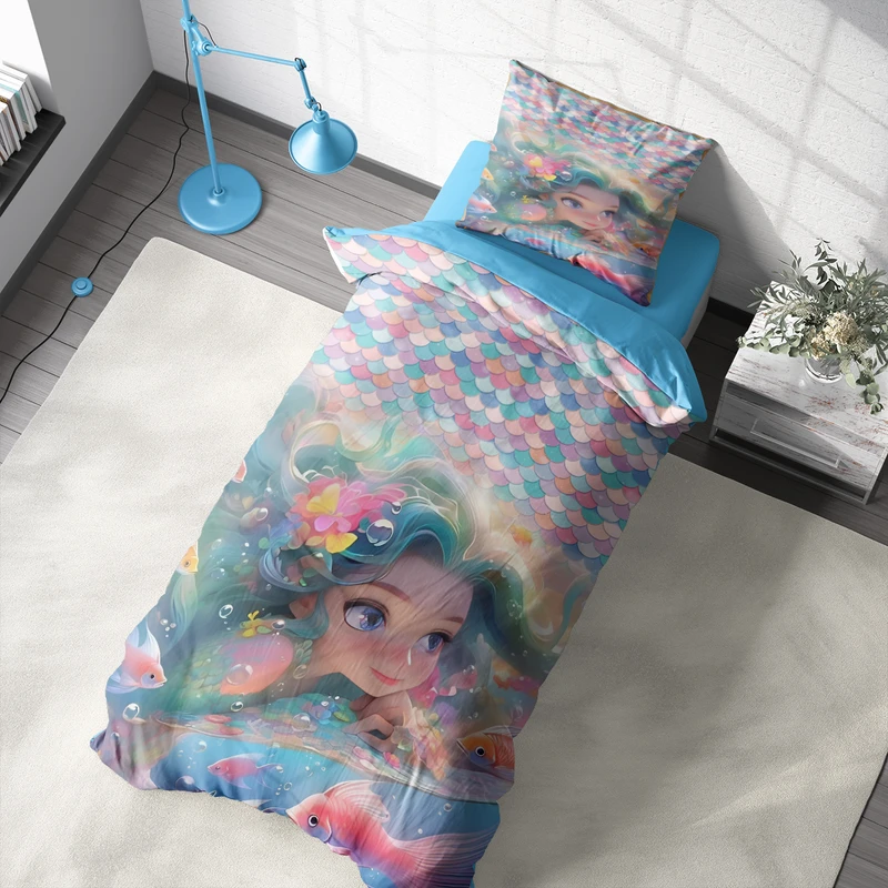 سرویس خواب 1 نفر 4 تکه مدل دیجیتال