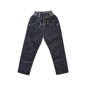 شلوار پسرانه مدل مخمل کبریتی دورکش ASH270