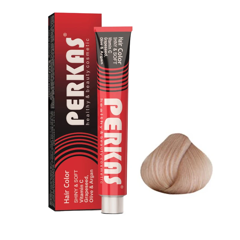 رنگ مو پرکاس شماره 10.83 حجم 100 میلی‌لیتر رنگ شیر نسکافه‌ای