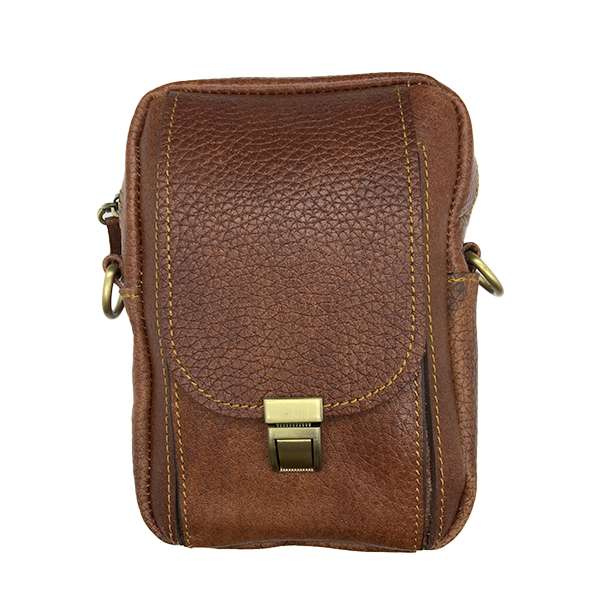 کیف رودوشی مردانه مدل چرم crf1003