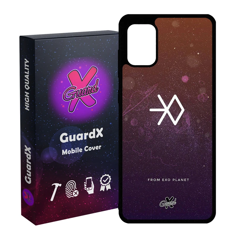 کاور گارد ایکس طرح Exo مدل Glass10021 مناسب برای گوشی موبایل سامسونگ Galaxy A51